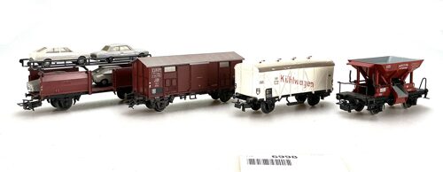 Lot 6998 *Spur H0 Konvolut Märklin Güterwagen 4tlg