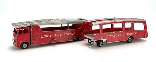 Lot 7162 *Konvolut  Autos Dinky Toy Service  Car Carrier  984 +985