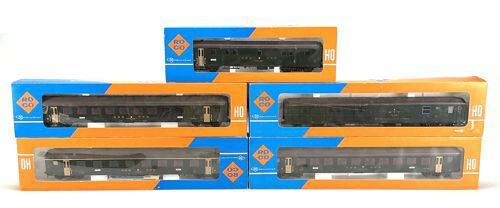 Lot 7212 *Spur H0 Konvolut Roco SBB EW II Personenwagen 5tlg