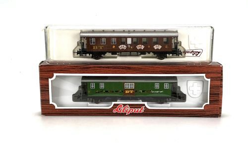 Lot 7220 *Spur H0 Konvolut Liliput  Bodensee Toggenburg  Jass Wagen 2tlg