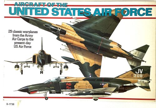 Buch B-1738 *Aircraft of the United States Air Force 29 klassische Flugzeuge