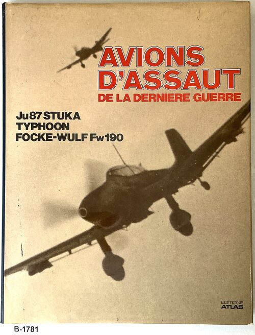 Buch B-1781 *Avions d’assaut de la dernière guerre, Ju87 Stucka usw