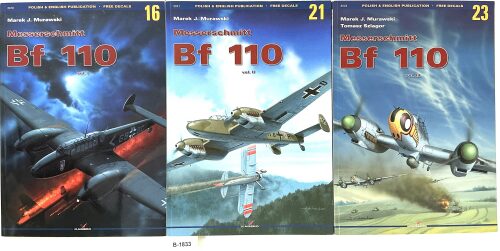 Buch B-1833 *Messerschmitt Bf 110 Vol. I -III