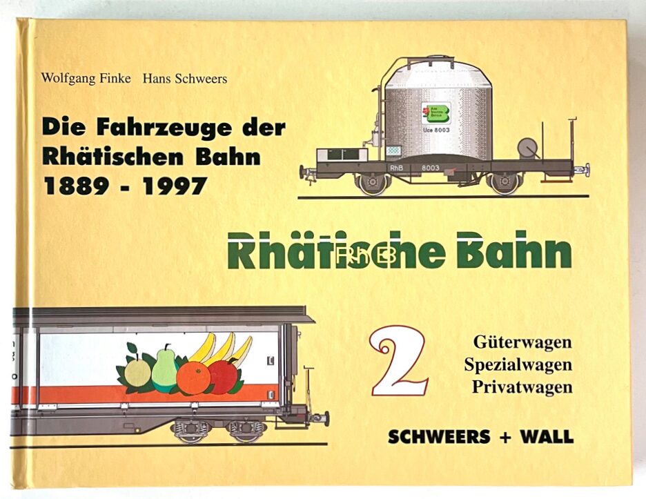 Buch B-1284 *Die Fahrzeuge der Rhätischen Bahn 1889-1997
