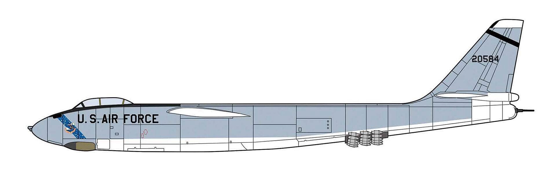 Hasegawa 2474 1/72 B-7E Stratojet