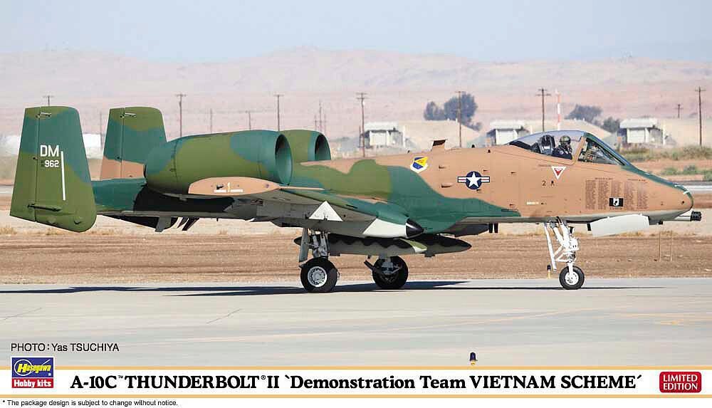 Hasegawa 2478 1/72 A-10C Thunderbolt II, Demo-Team Vietnam