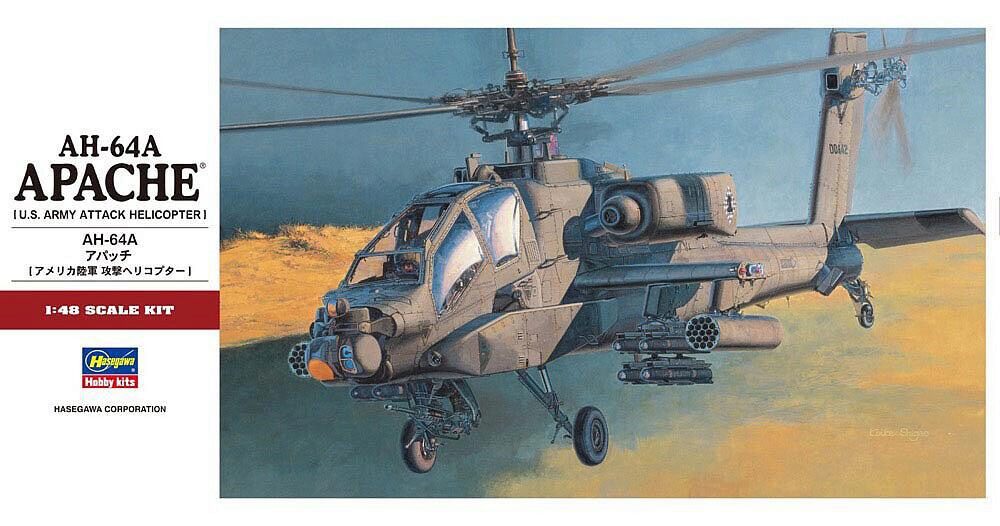 Hasegawa PT24 1/48 AH-64A Apache