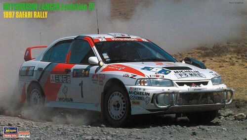 Hasegawa  20395 1/24 Mitsubishi Lancer Evo IV,1997 Safari Rally