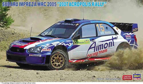 Hasegawa  20558 1/24 Subaru Impreza WRC 2005, 2007 Akropolis Rally