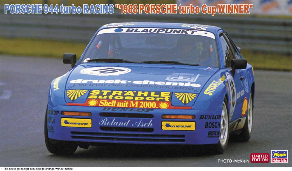 Hasegawa 0637 Porsche 944 turbo Racing