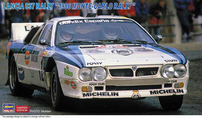 Hasegawa 620681 1/24 Lancia 037 Rally 1986 Monte Carlo