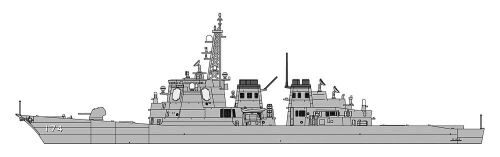 Hasegawa  30045 1/700 JMSDF DDG Kirishima, Hyper Details