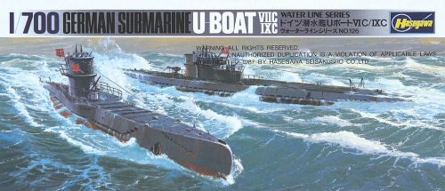 Hasegawa 44901 1/700 DKM U-Boot 7C/9C
