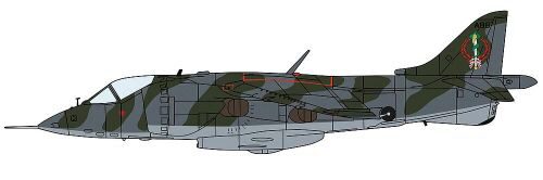 Hasegawa 64766 1/72 Area 88 AV 8A Harrier, Kim Abba
