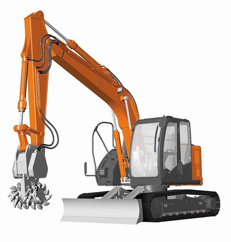 Hasegawa 66111 1/35 Hitachi Zaxis 135US mit