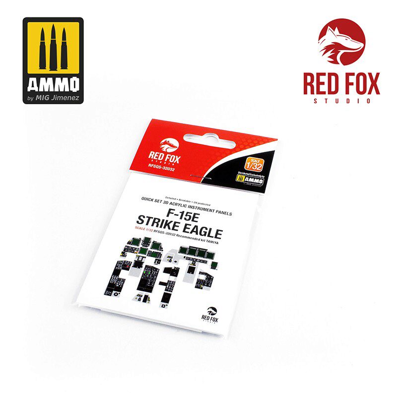 Red Fox Studios RFSQS-32032 1/32 F-15E Stike Eagle  (for Tamiya kit) 
