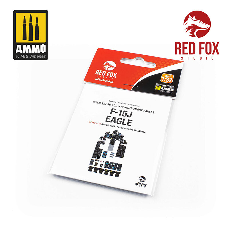Red Fox Studios RFSQS-32033 F-15J Eagle (for Tamiya kit)
