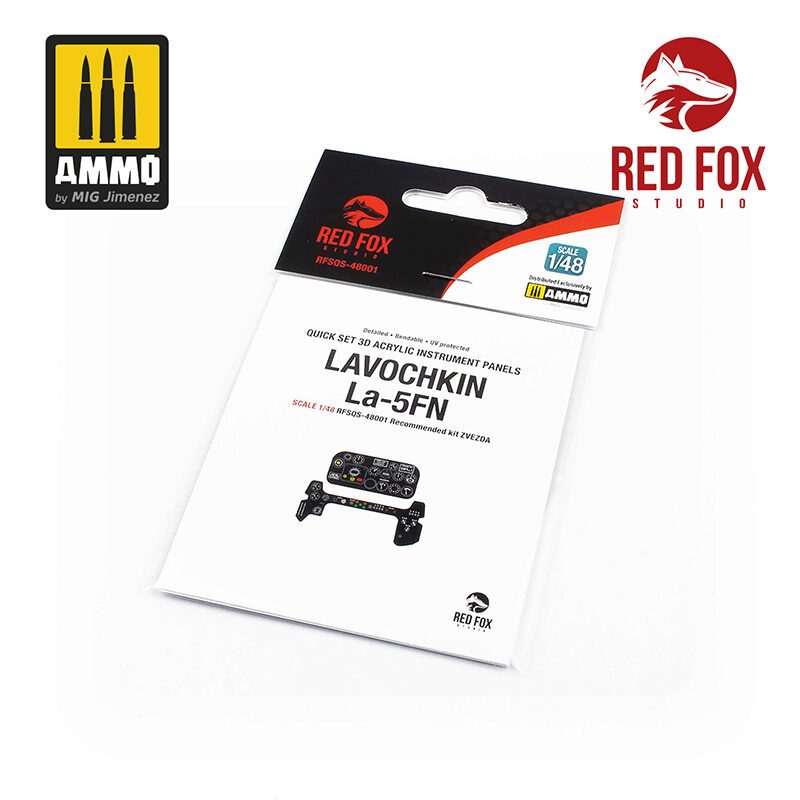 Red Fox Studios RFSQS-48001 Lavochkin La-5FN (for Zvezda kit)