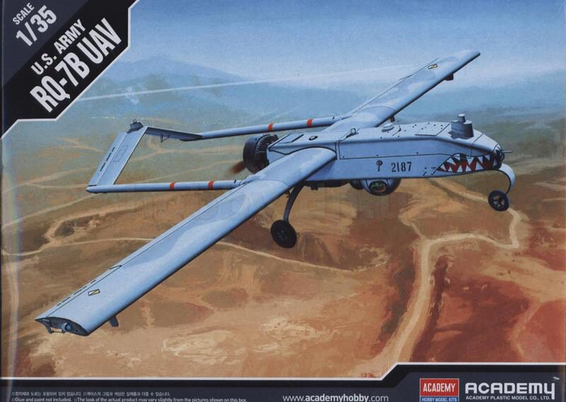 ACADEMY 12117 1/35 U.S. Army RQ-7B UAV