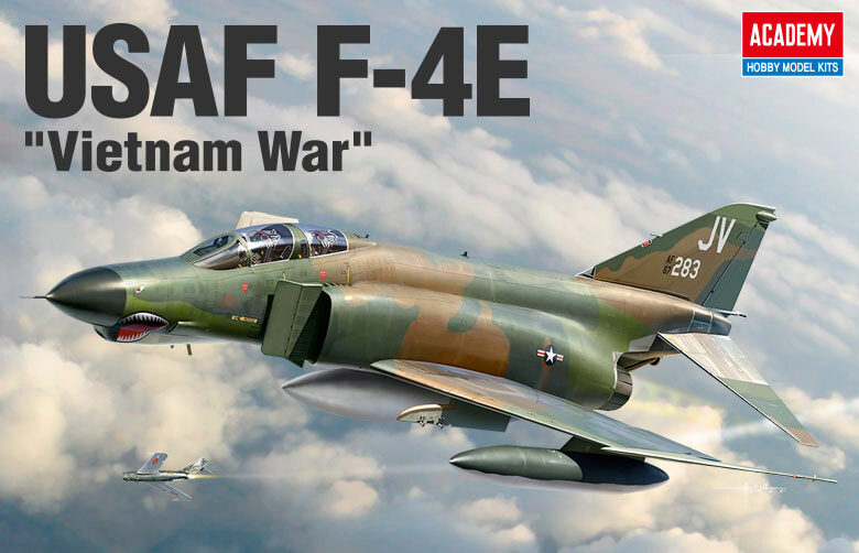 ACADEMY 12133 1/32 USAF F-4E Vietnam War