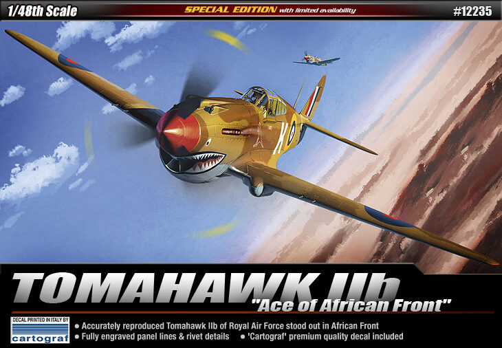 ACADEMY 12235 1/48 Tomahawk IIb "Ace of African Front"