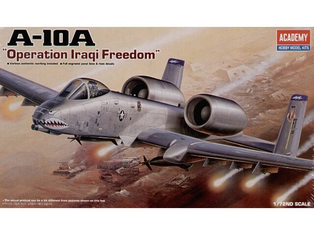 ACADEMY 12402 1/72 A-10A Operation Iraqi Freedom