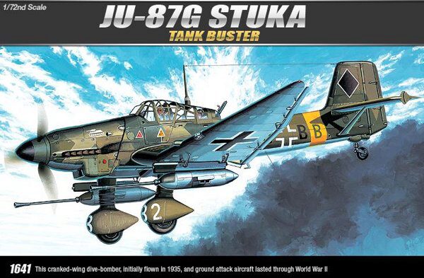 ACADEMY 12450 1/72 JU-87G Stuka "Tank Buster"