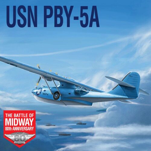 ACADEMY 12573 1/72 USN PBY-5A Battle of Midway 80th Anniversary