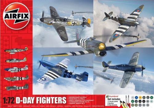 Airfix A50192 D-Day Fighters Gift Set  5 Flugzeuge