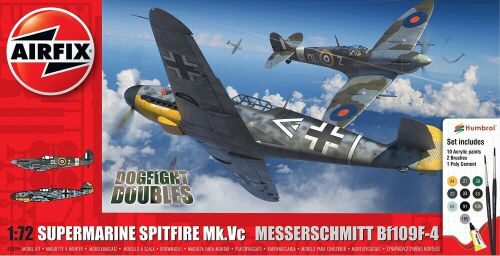 Airfix A50194 Supermarine Spitfire Mk.Vc vs Bf109F-4 Dogfight Double