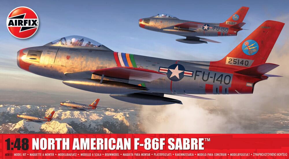 Airfix A08111 North American F-86F Sabre