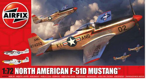 Airfix A02047A North American F-51D Mustang