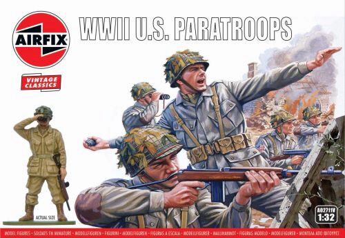 Airfix A02711V WWII U.S. Paratroops