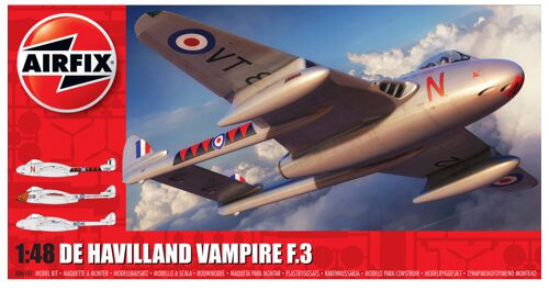 Airfix A06107 de Havilland Vampire T.3