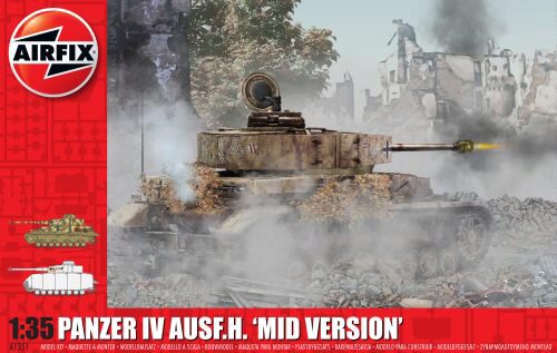 Airfix A1351 Panzer IV Ausf.H "Mid Version"