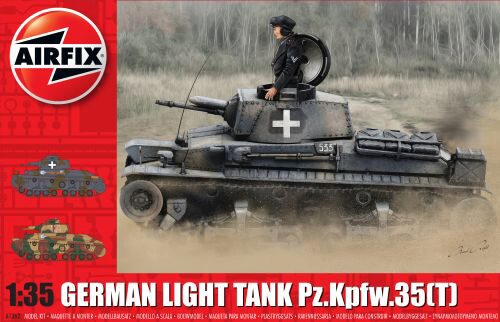 Airfix A1362 German Light Tank Pz.Kpfw.35 (t)