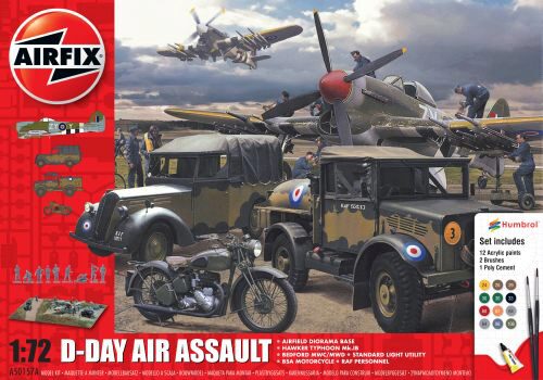 Airfix A50157A D-Day 75th Anniversary Air Assault Gift Set