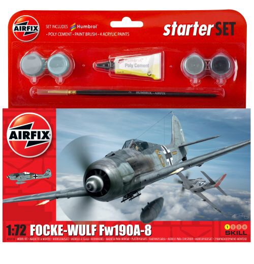 Airfix A55110 Focke Wulf 190A-8 Starter Set
