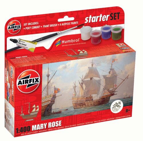 Airfix A55114A Small Starter Set NEW Mary Rose