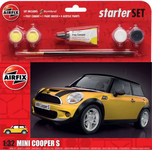 Airfix A55310 Large Start Set - MINI Cooper S
