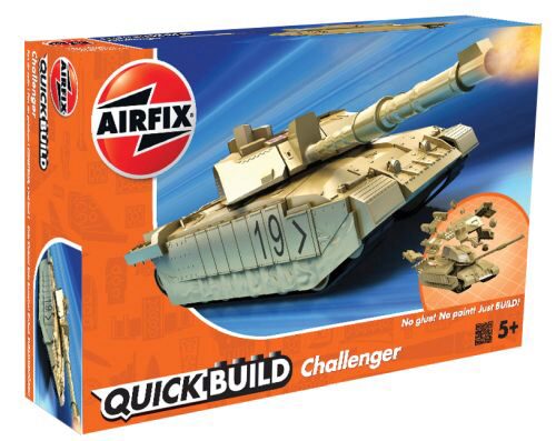 Airfix J6010 Quickbuild Challenger Tank - Desert