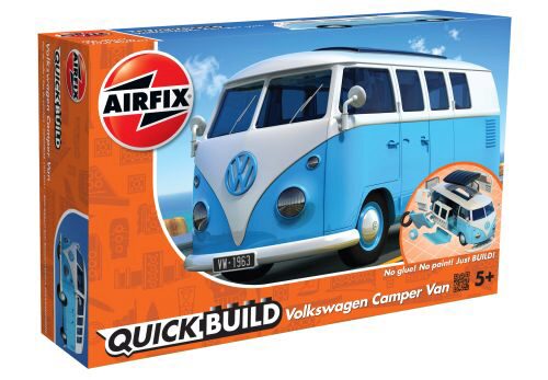 Airfix J6024 Quickbuild VW Camper Van - Blue
