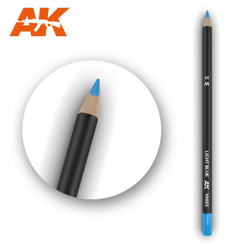 AK AK10023 Watercolor Pencil Light Blue