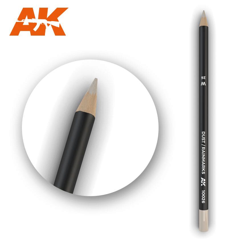 AK AK10026 Watercolor Pencil Dust-Rainmarks