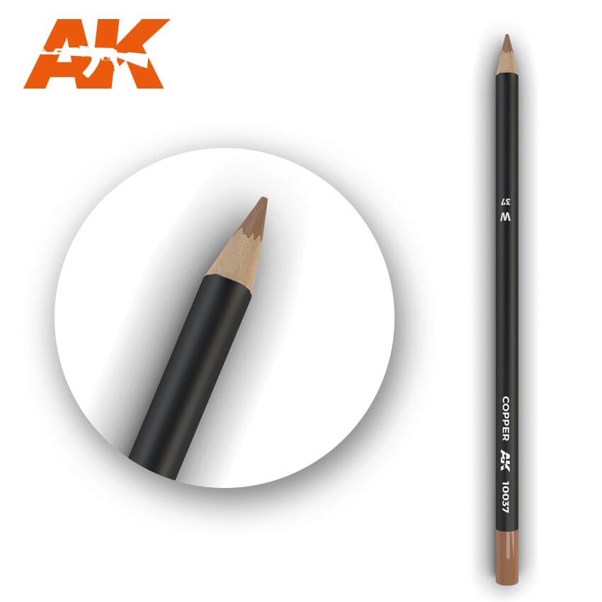 AK AK10037 Watercolor Pencil Copper