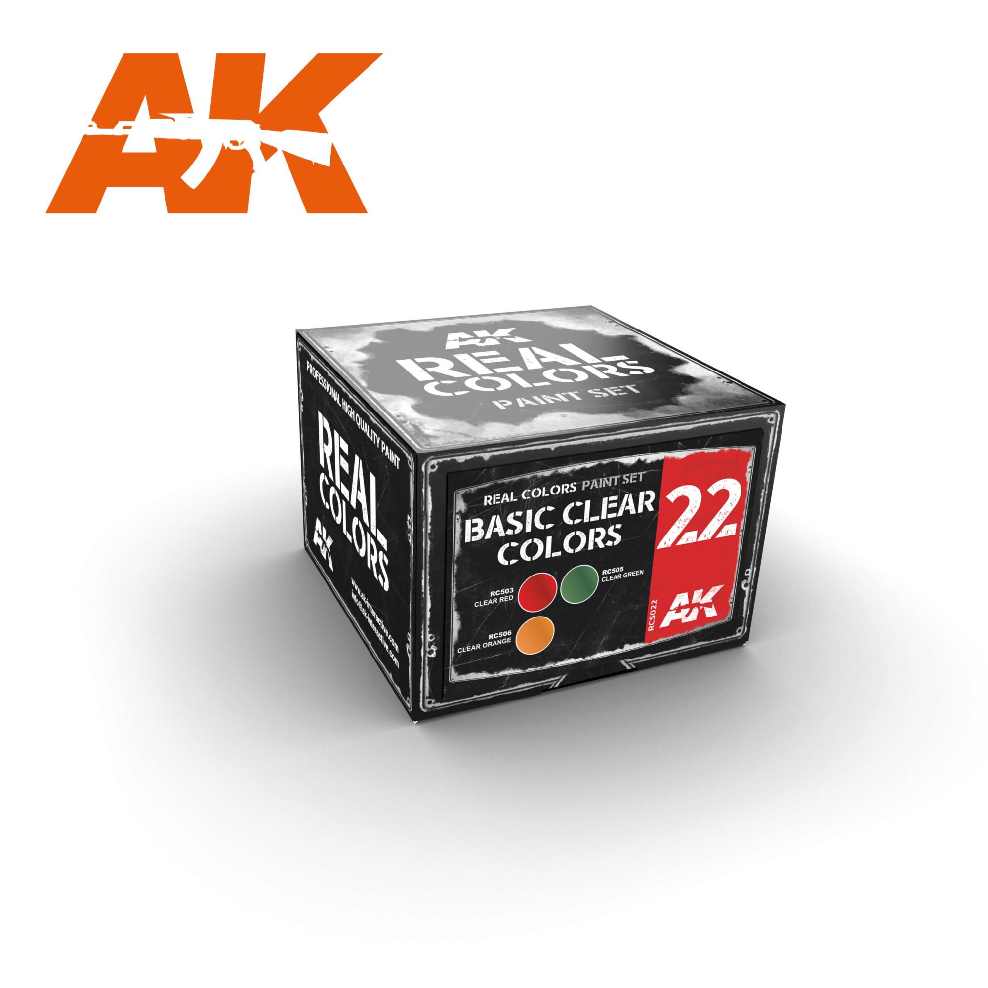 AK RCS022 BASIC CLEAR COLORS