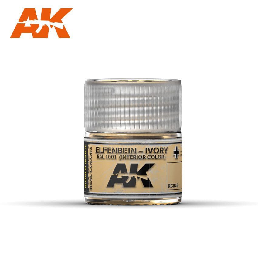 AK RC046 Elfenbein-Ivory RAL 1001 (Interior Color) 10ml