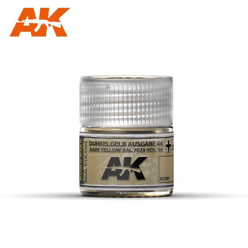 AK RC061 Dunkelgelb Ausgabe 44 Dark Yellow RAL 7028  10ml