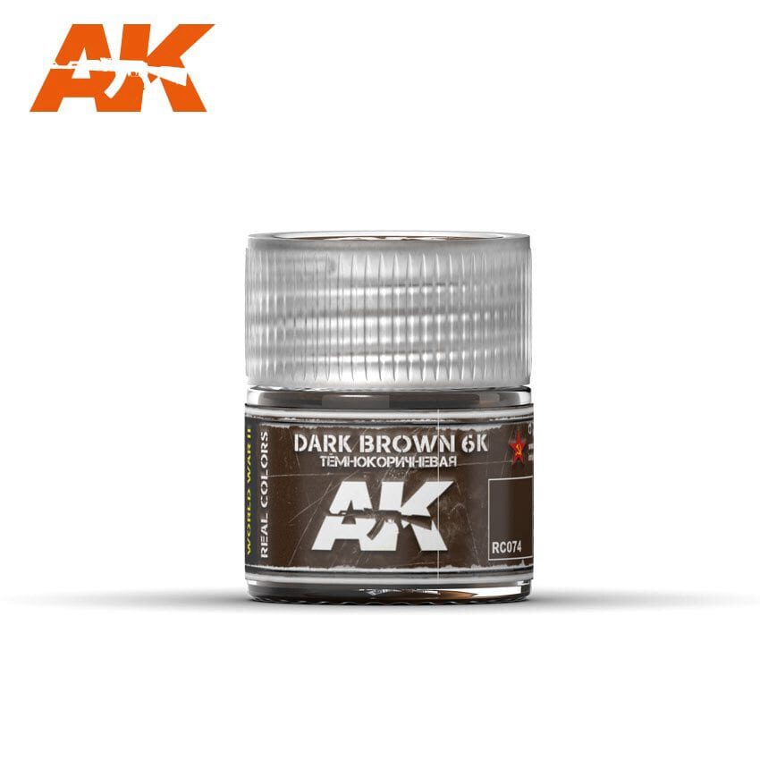 AK RC074 Dark Brown 6K  10ml