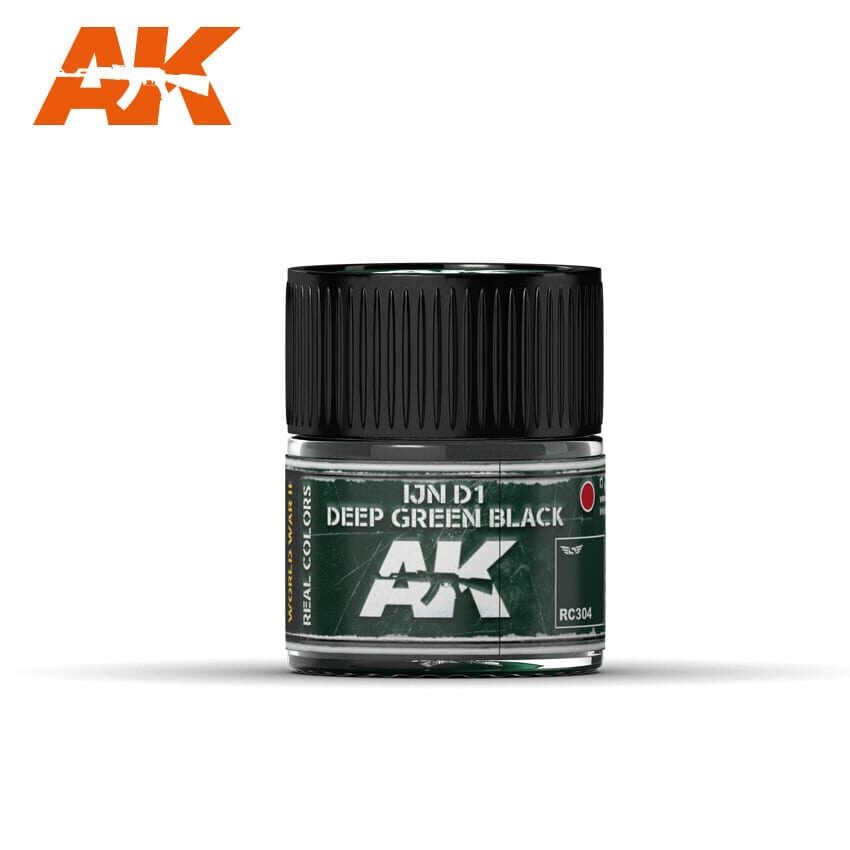 AK RC304 IJN D1 Deep Green Black 10ml